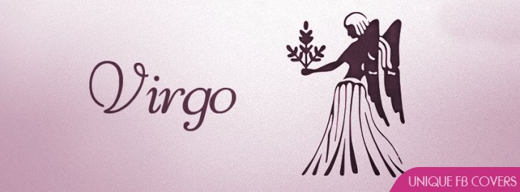 Virgo Symbol Facebook Cover
